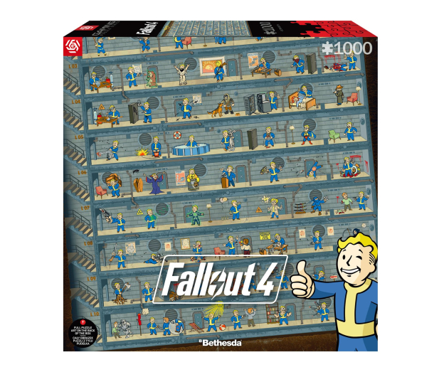 Good Loot Gaming Puzzle: Fallout 4 Perk Poster 1000 - 1315246 - zdjęcie 2
